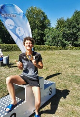 Martina Weckert gewinnt Bronze bei den deutschen Meisterschaften der Masters