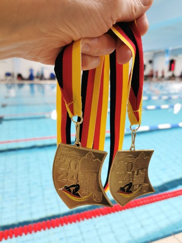 Medaillensammlung Martina internat. Meisterschaft Solingen